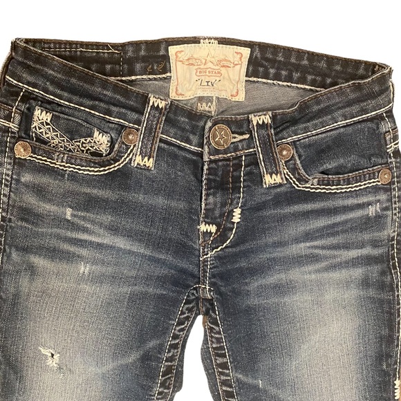 Big Star Liv Ankle Skinny Jeans 25 - Picture 4 of 15